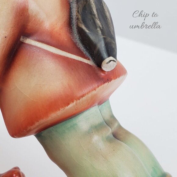 MJ Hummel Vintage West Germany Figurine Fiddler Boy Pet Dog Terrier 5+" - Picture 7 of 12